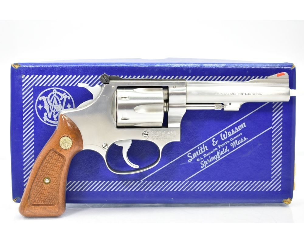 1981, S&W, Model 63, 22 LR Cal., Revolver W/ Box & Paperwork